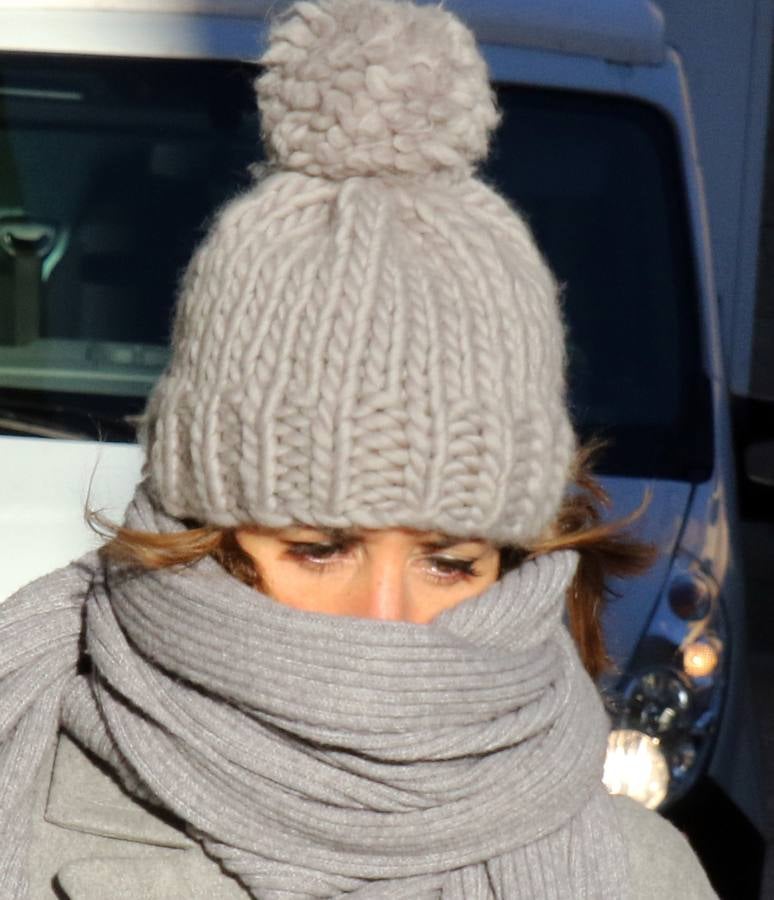 El frío hace tiritar a los segovianos