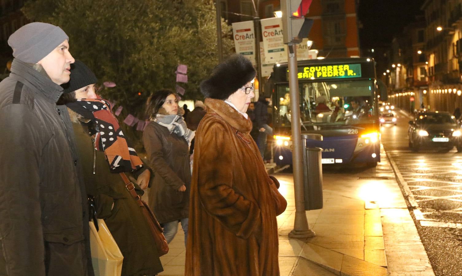 Jornada de frío en Valladolid