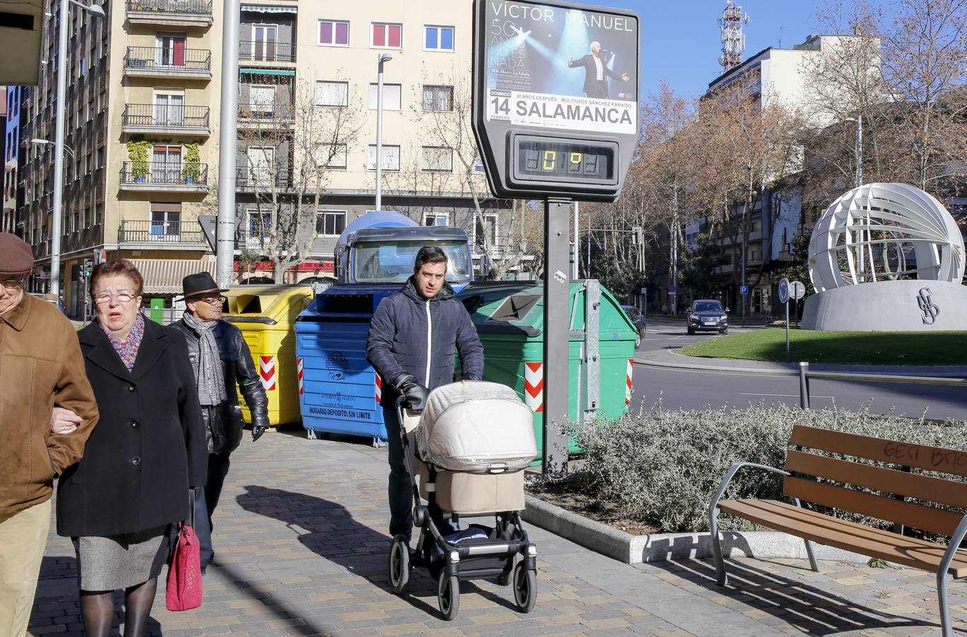 Salamanca amanece a -9º C
