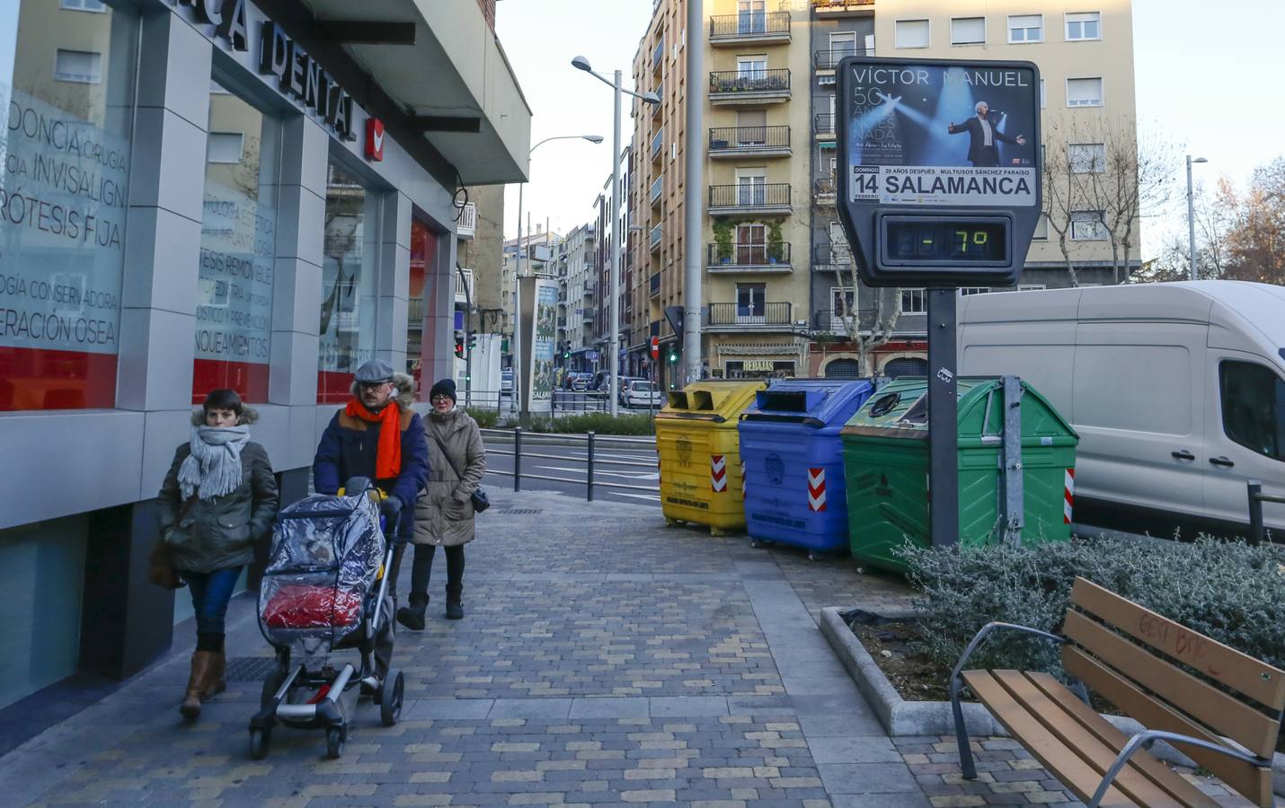 Salamanca amanece a -9º C