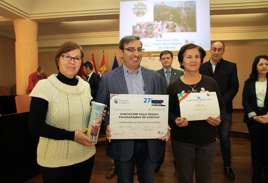 Entrega de premios del concurso de belenes de la Diputación de Segovia