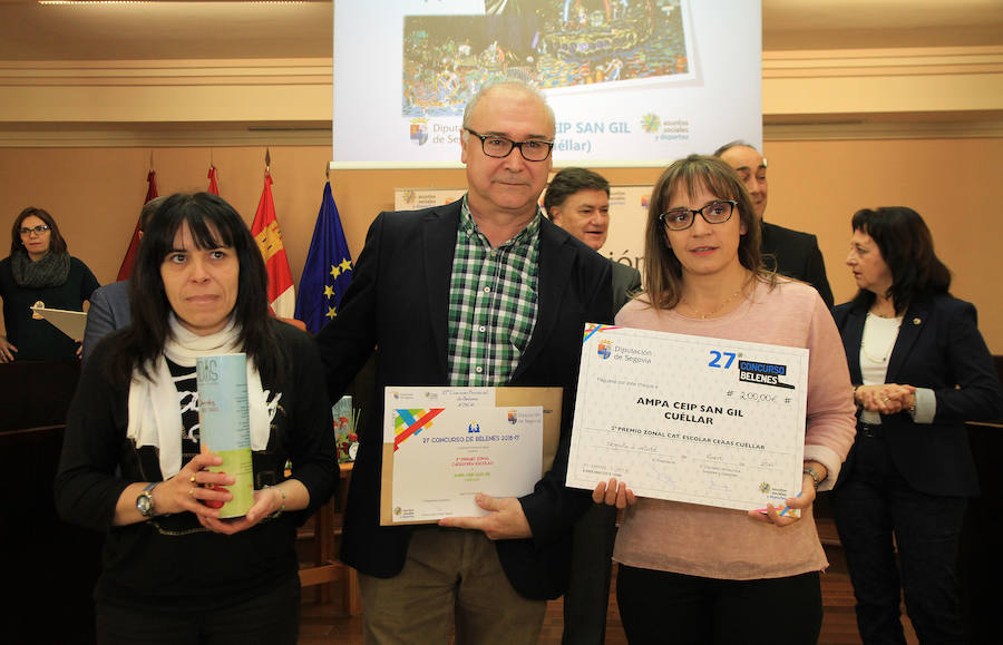 Entrega de premios del concurso de belenes de la Diputación de Segovia