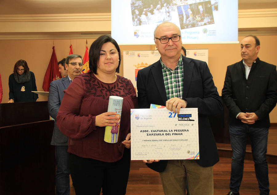 Entrega de premios del concurso de belenes de la Diputación de Segovia