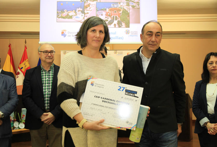 Entrega de premios del concurso de belenes de la Diputación de Segovia