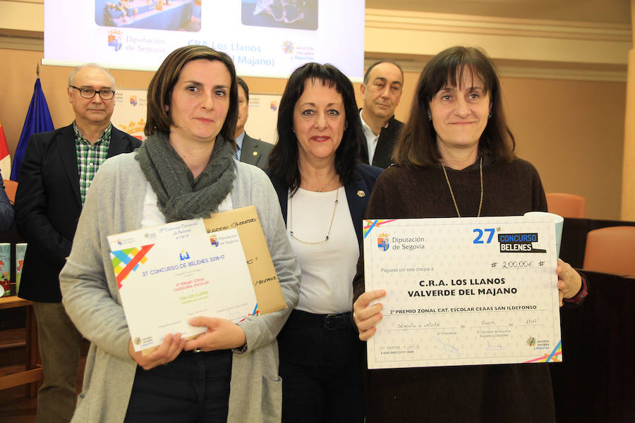 Entrega de premios del concurso de belenes de la Diputación de Segovia