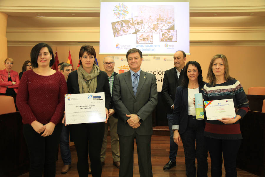 Entrega de premios del concurso de belenes de la Diputación de Segovia