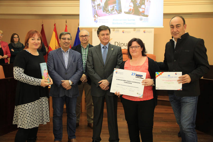 Entrega de premios del concurso de belenes de la Diputación de Segovia