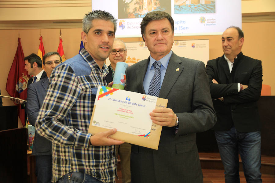 Entrega de premios del concurso de belenes de la Diputación de Segovia