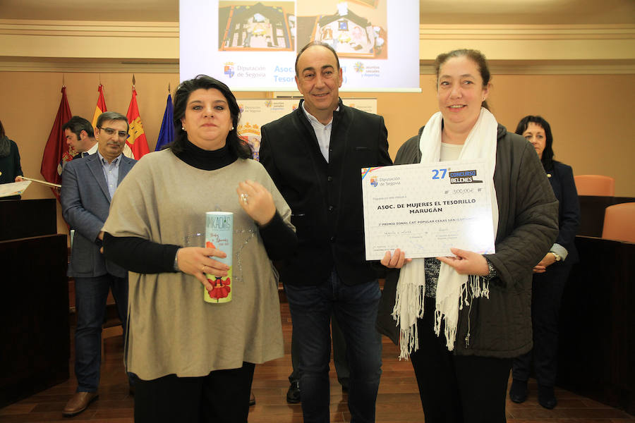 Entrega de premios del concurso de belenes de la Diputación de Segovia