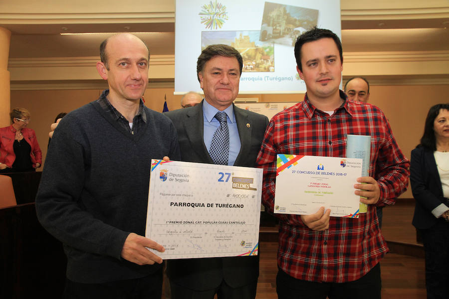 Entrega de premios del concurso de belenes de la Diputación de Segovia