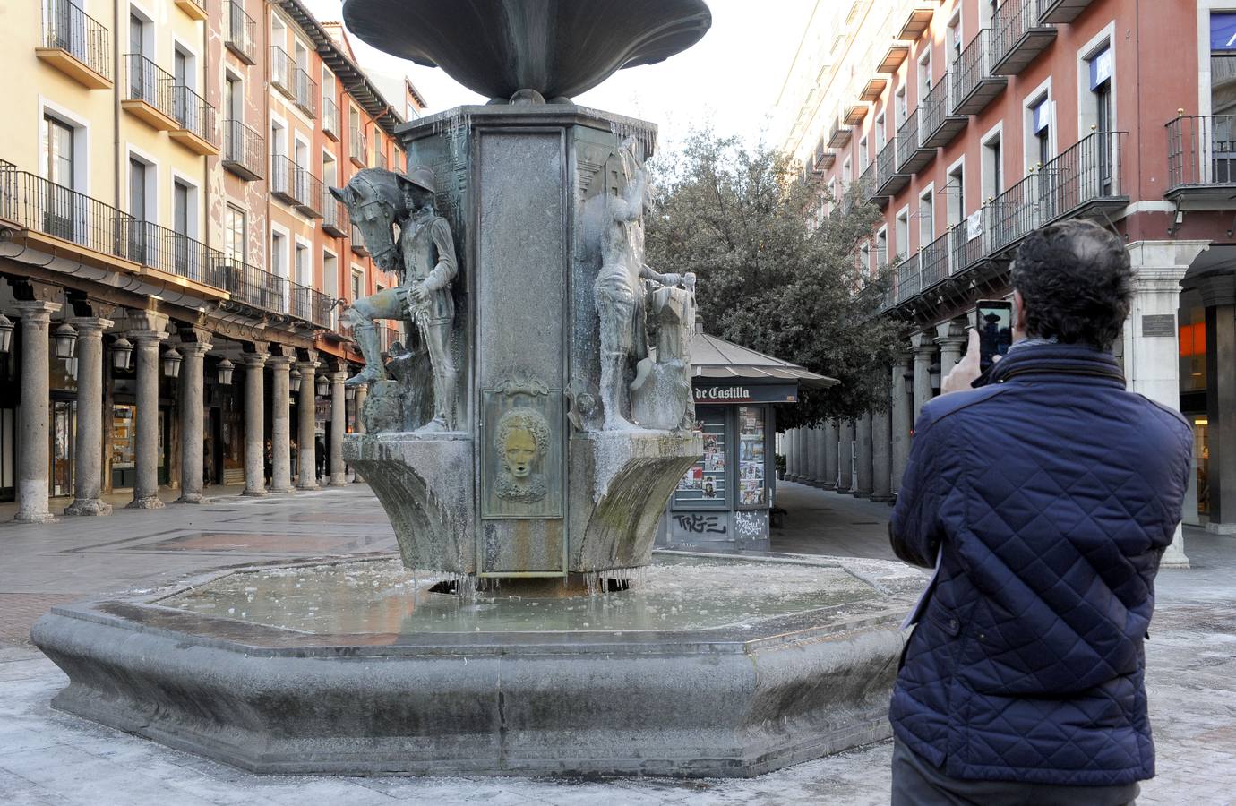 Carámbanos en Fuente Dorada