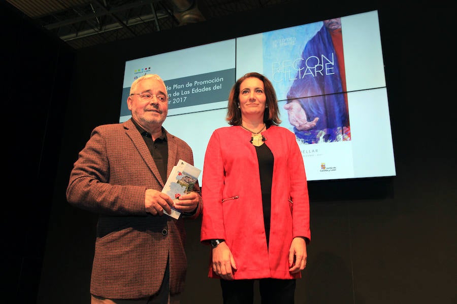 Cuéllar presenta sus Edades del Hombre en Fitur