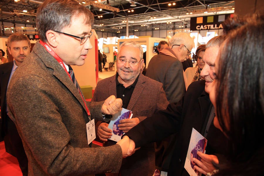 Cuéllar presenta sus Edades del Hombre en Fitur