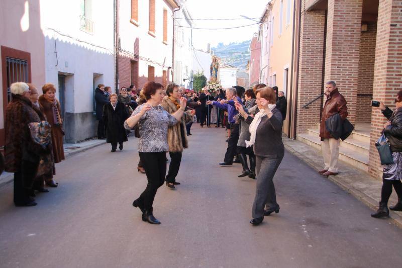 Celebración en Cevico Navero (Palencia) de su día grande en honor a la Virgen de la Paz