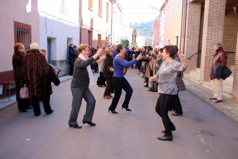 Celebración en Cevico Navero (Palencia) de su día grande en honor a la Virgen de la Paz