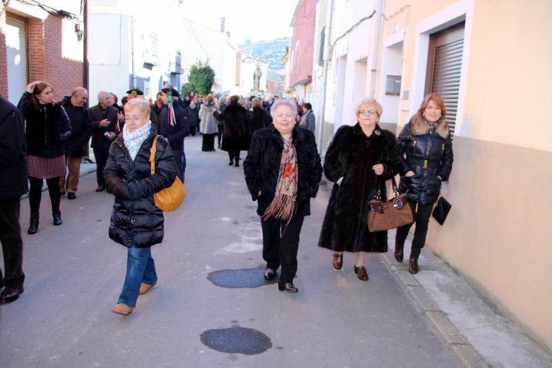 Celebración en Cevico Navero (Palencia) de su día grande en honor a la Virgen de la Paz