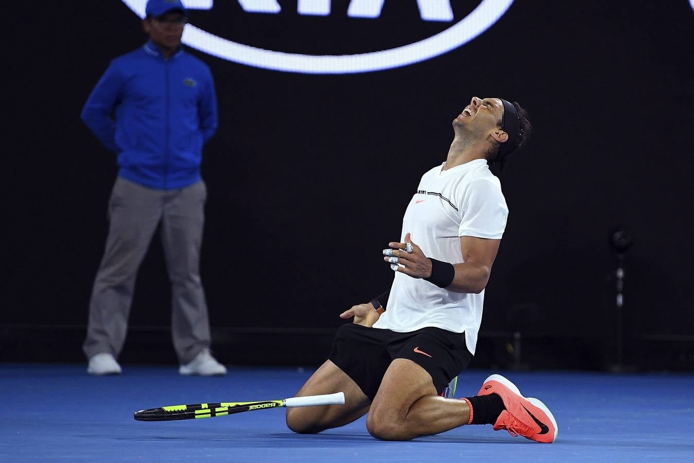 La victoria de Nadal a Dimitrov, en imágenes