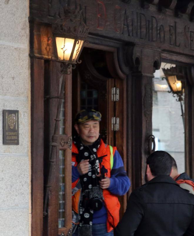 Turistas chinos pasan el Año Nuevo en Segovia