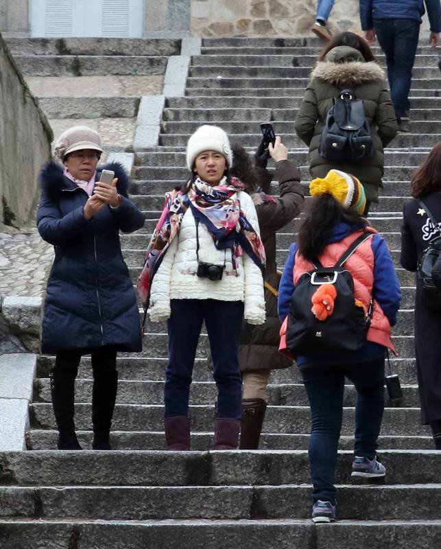 Turistas chinos pasan el Año Nuevo en Segovia
