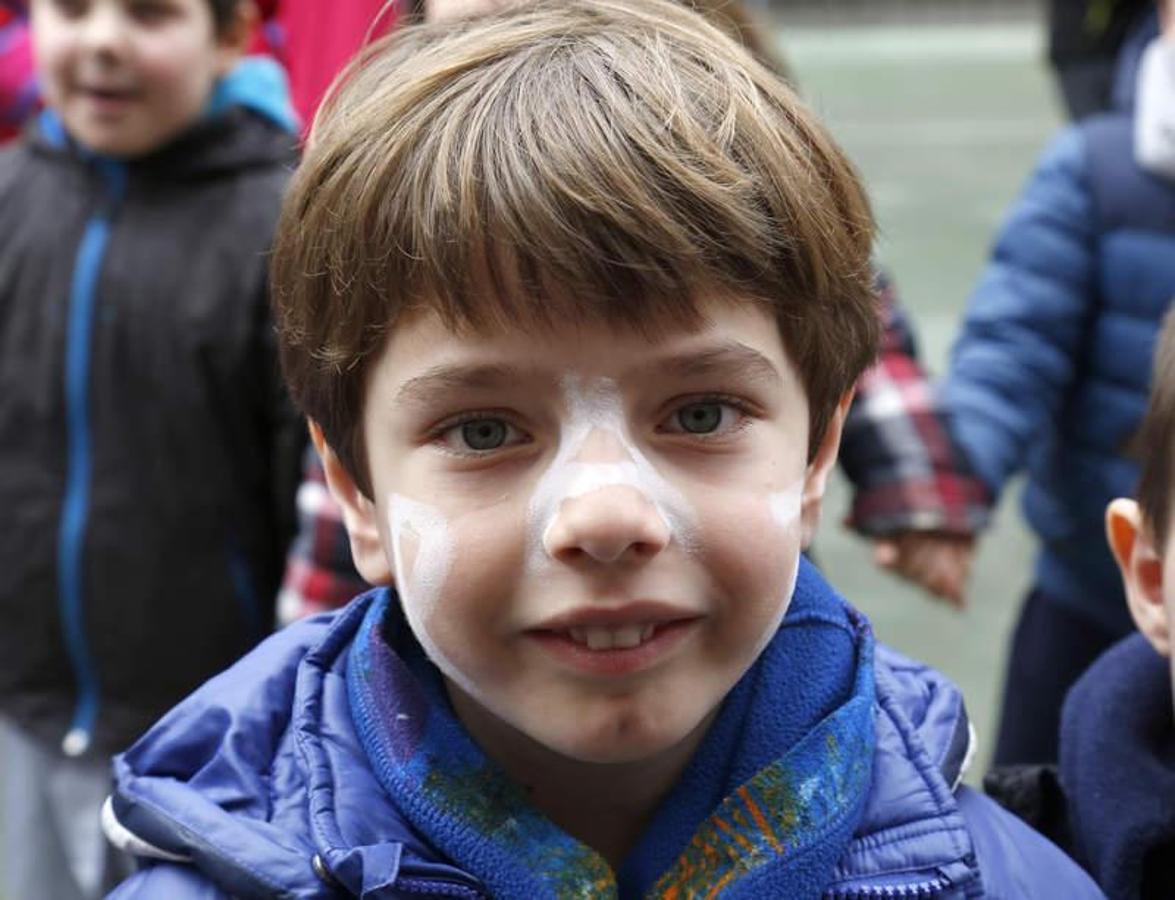 Celebración del Día de la Paz en el colegio público Jorge Manrique de Palencia