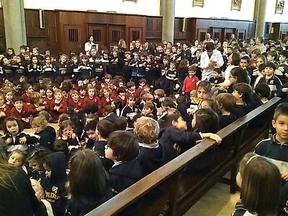 Día de la Paz en el Colegio Nuestra Señora de Lourdes.