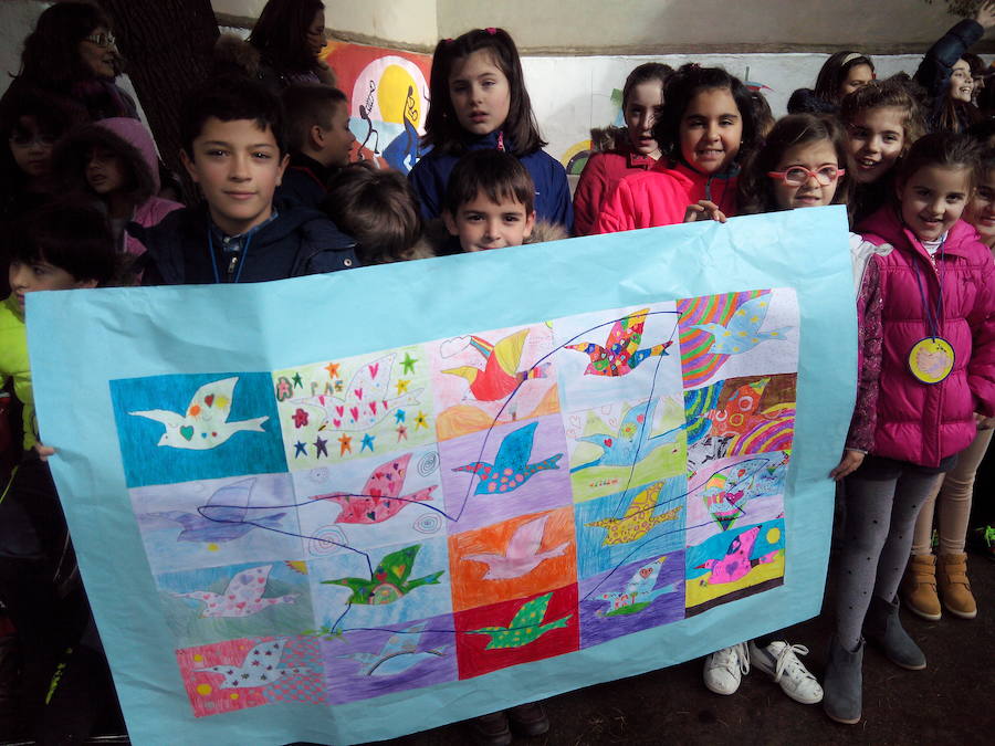 Día de la Paz en el colegio García Quintana.