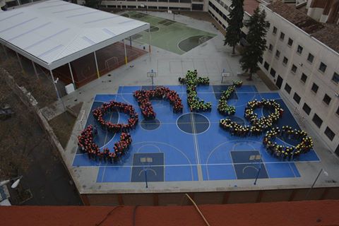 Día de la Paz en el Colegio La Enseñanza.