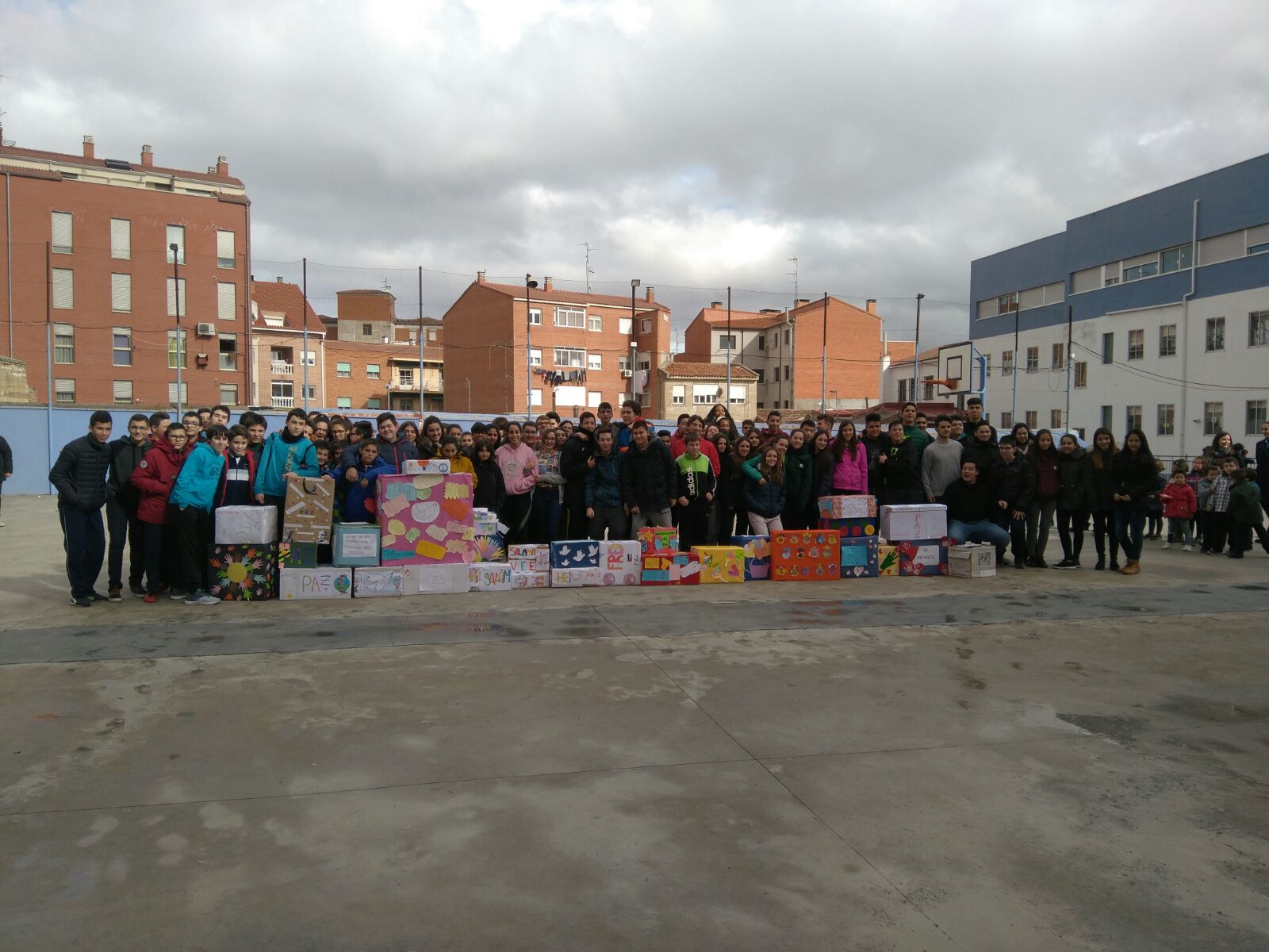 Día de la Paz en el Colegio Lope de Vega.