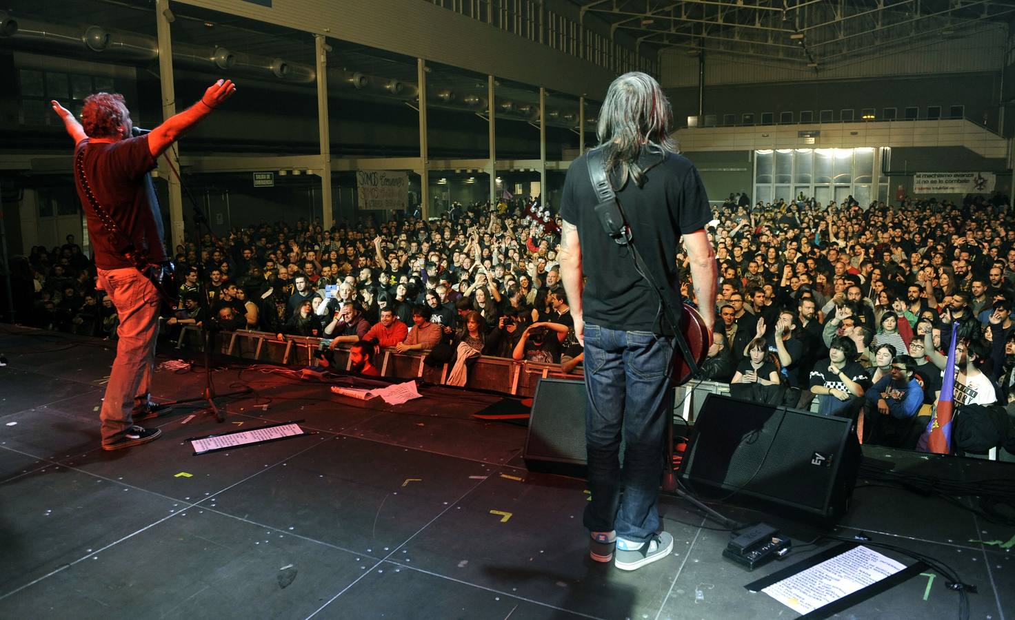 Actuación de Reincidentes en el I Pucela Rock celebrado en la Feria de Valladolid