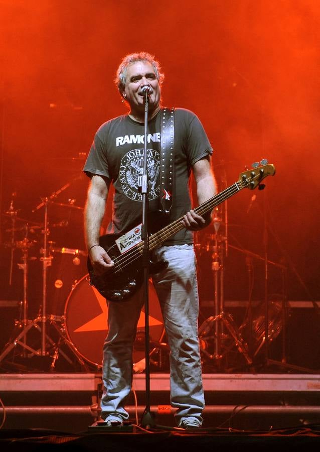 Actuación de Reincidentes en el I Pucela Rock celebrado en la Feria de Valladolid