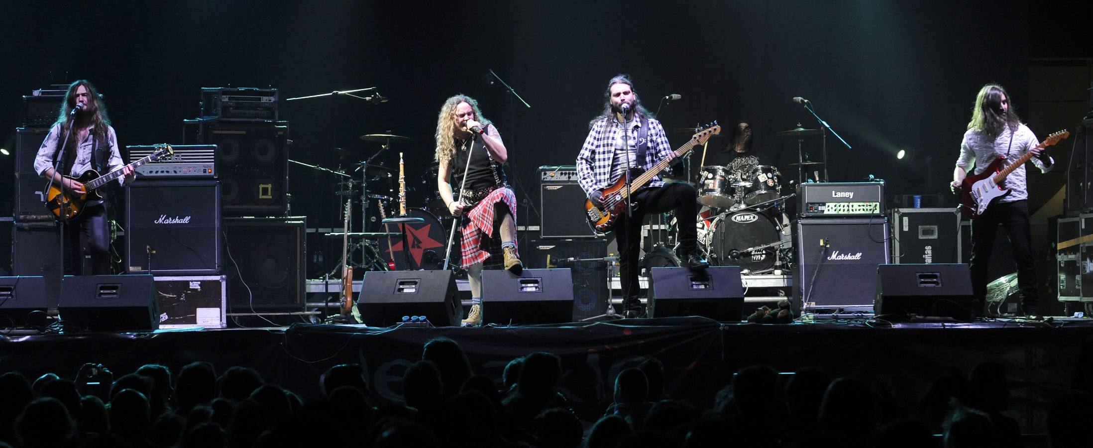 Concierto de Ars Amandis en el I Pucela Rock celebrado en la Feria de Valladolid