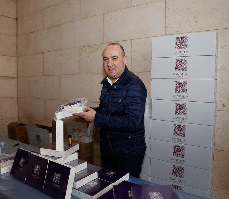 Mercado Tradicional de las Candelas en la Plaza Mayor de Palencia