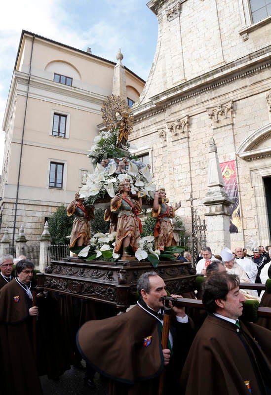 Palencia celebra la festividad de la Virgen de la Calle