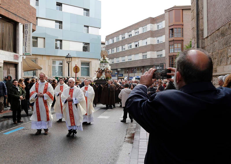 Palencia celebra la festividad de la Virgen de la Calle