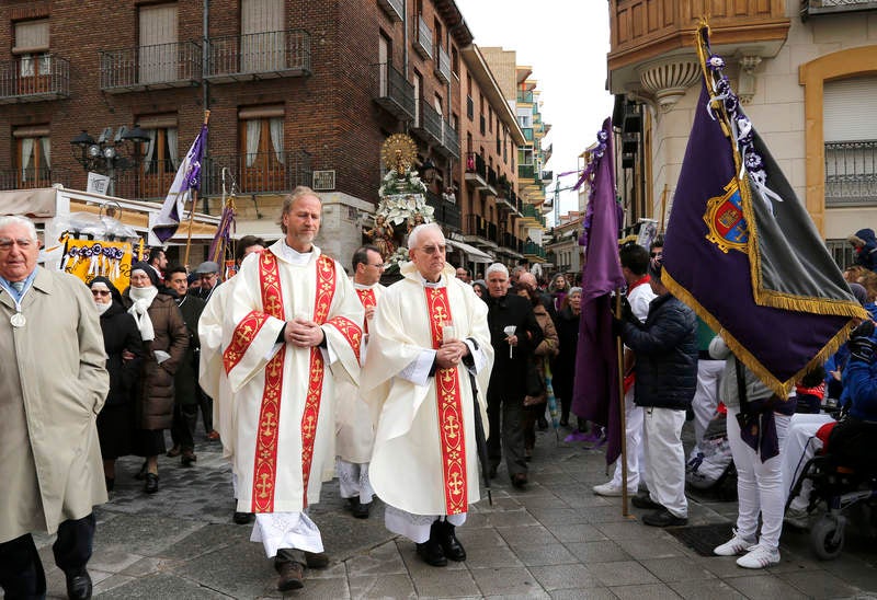 Palencia celebra la festividad de la Virgen de la Calle
