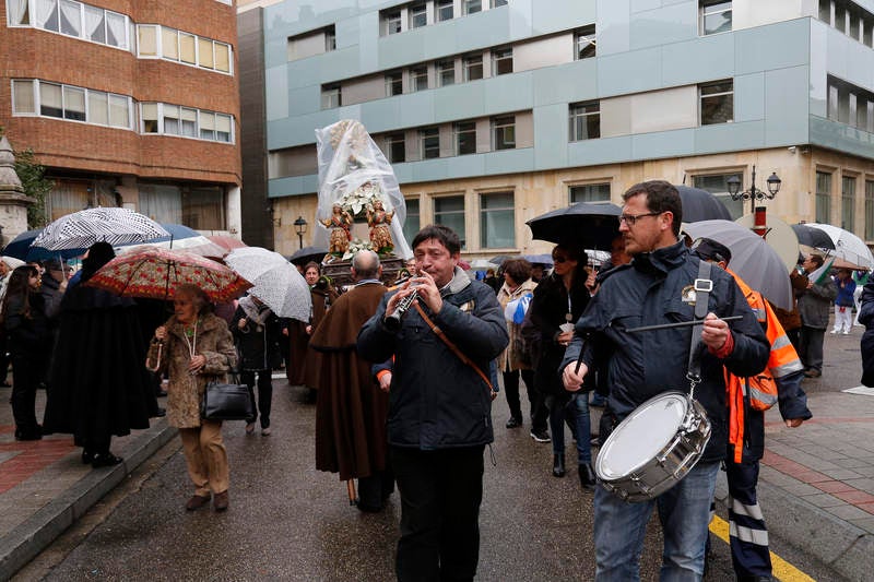 Palencia celebra la festividad de la Virgen de la Calle