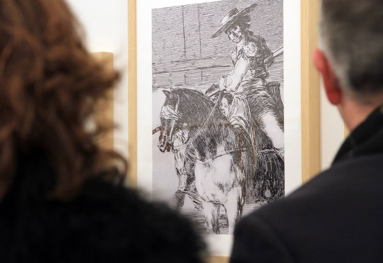 El Palacio Quintanar de Segovia acoge la exposición &#039;Del trazo a la luz. la Tauromaquia de Goya en las fotografías de Kallmeyer&#039;