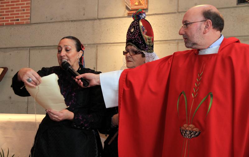 Celebración de la festividad de las Águedas en Segovia