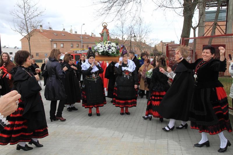 Celebración de la festividad de las Águedas en Segovia