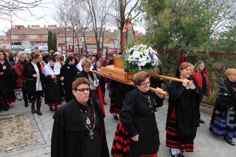 Celebración de la festividad de las Águedas en Segovia