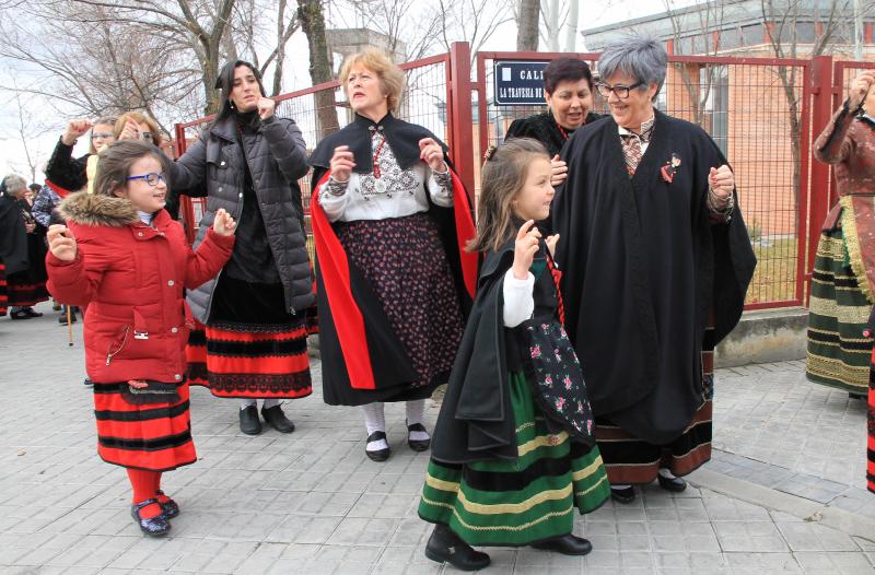 Celebración de la festividad de las Águedas en Segovia