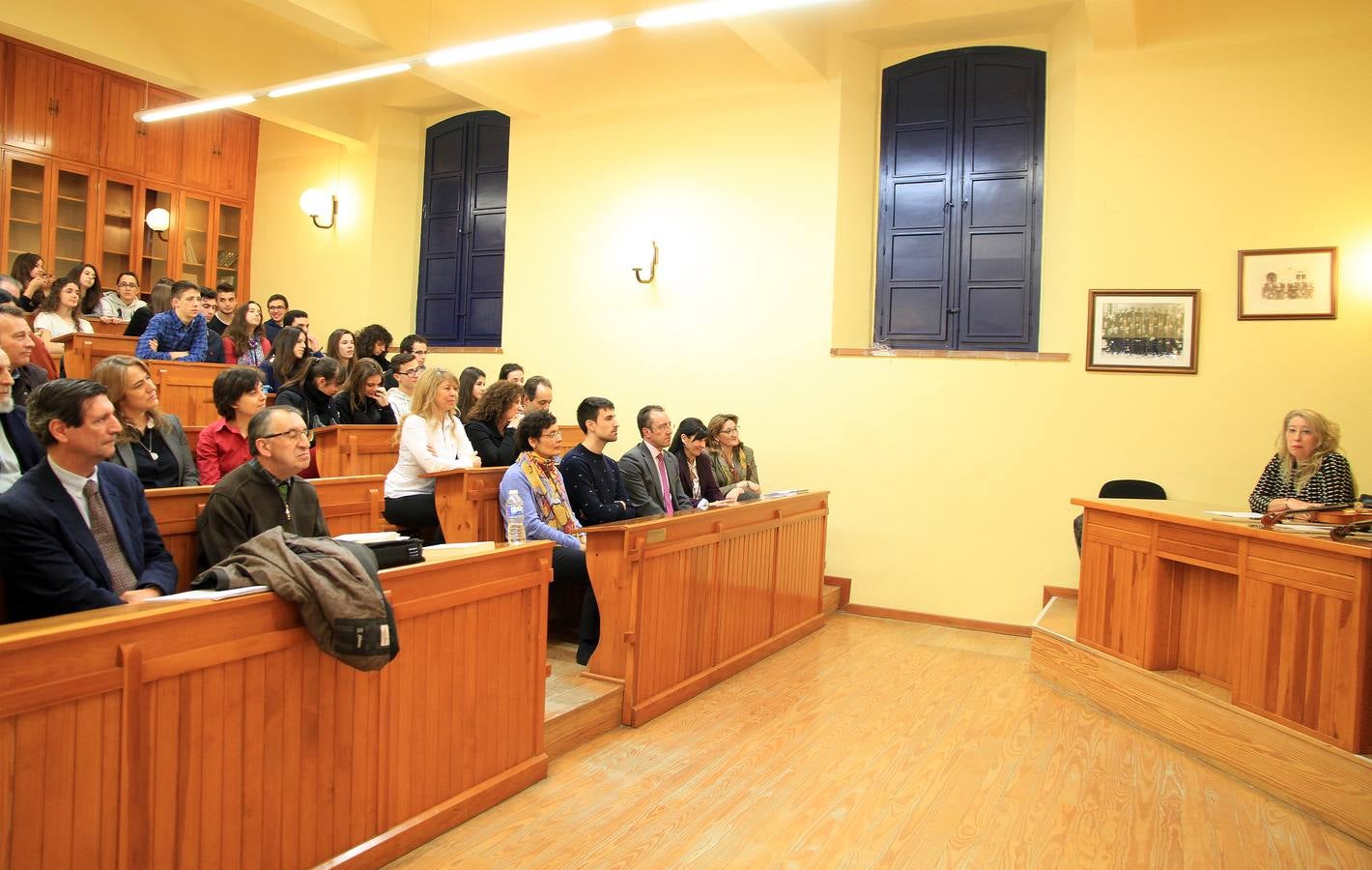 Homenaje a María Zambrano en el Instituto Mariano Quintanilla de Segovia