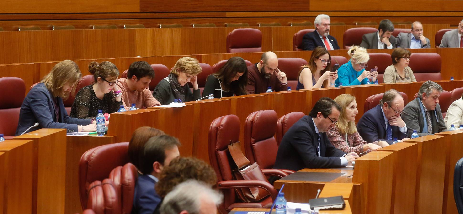 Comparecencia de Juan Vicente Herrera ante las Cortes de Castilla y León