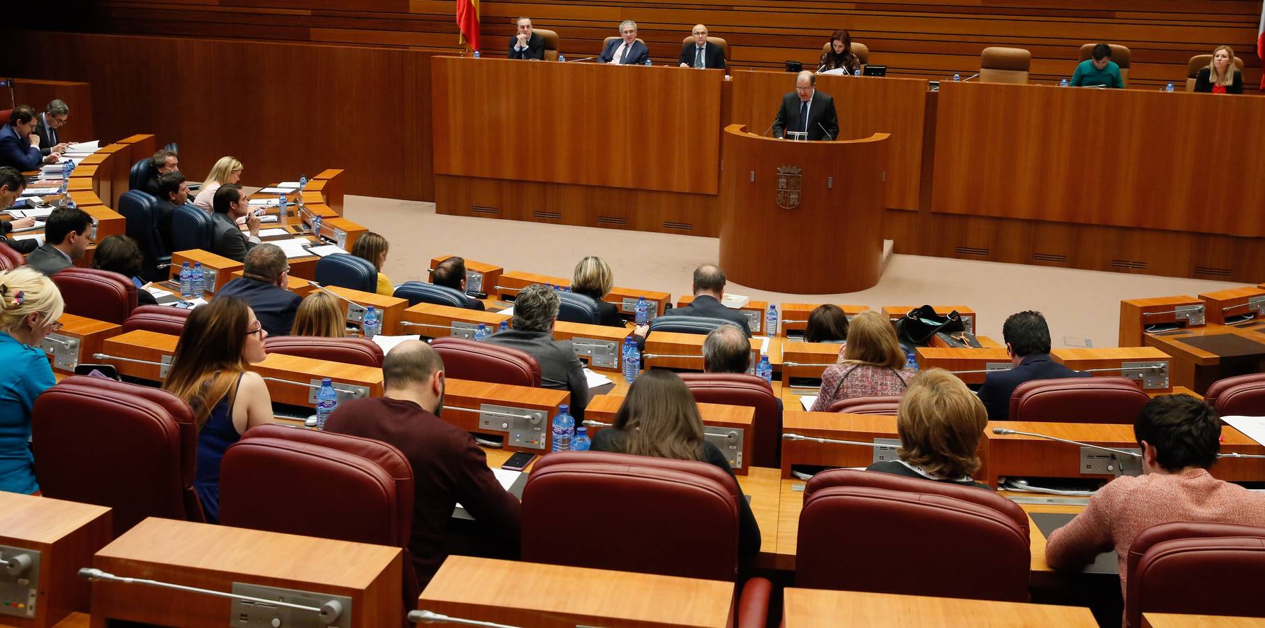 Comparecencia de Juan Vicente Herrera ante las Cortes de Castilla y León