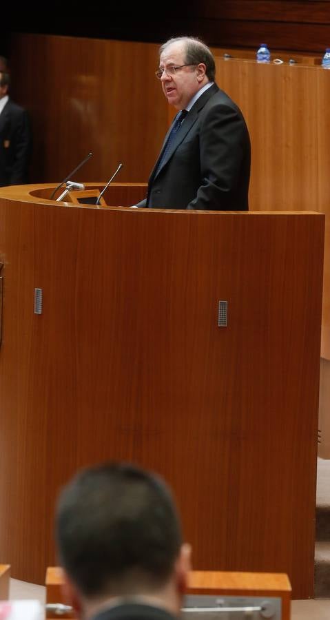 Comparecencia de Juan Vicente Herrera ante las Cortes de Castilla y León