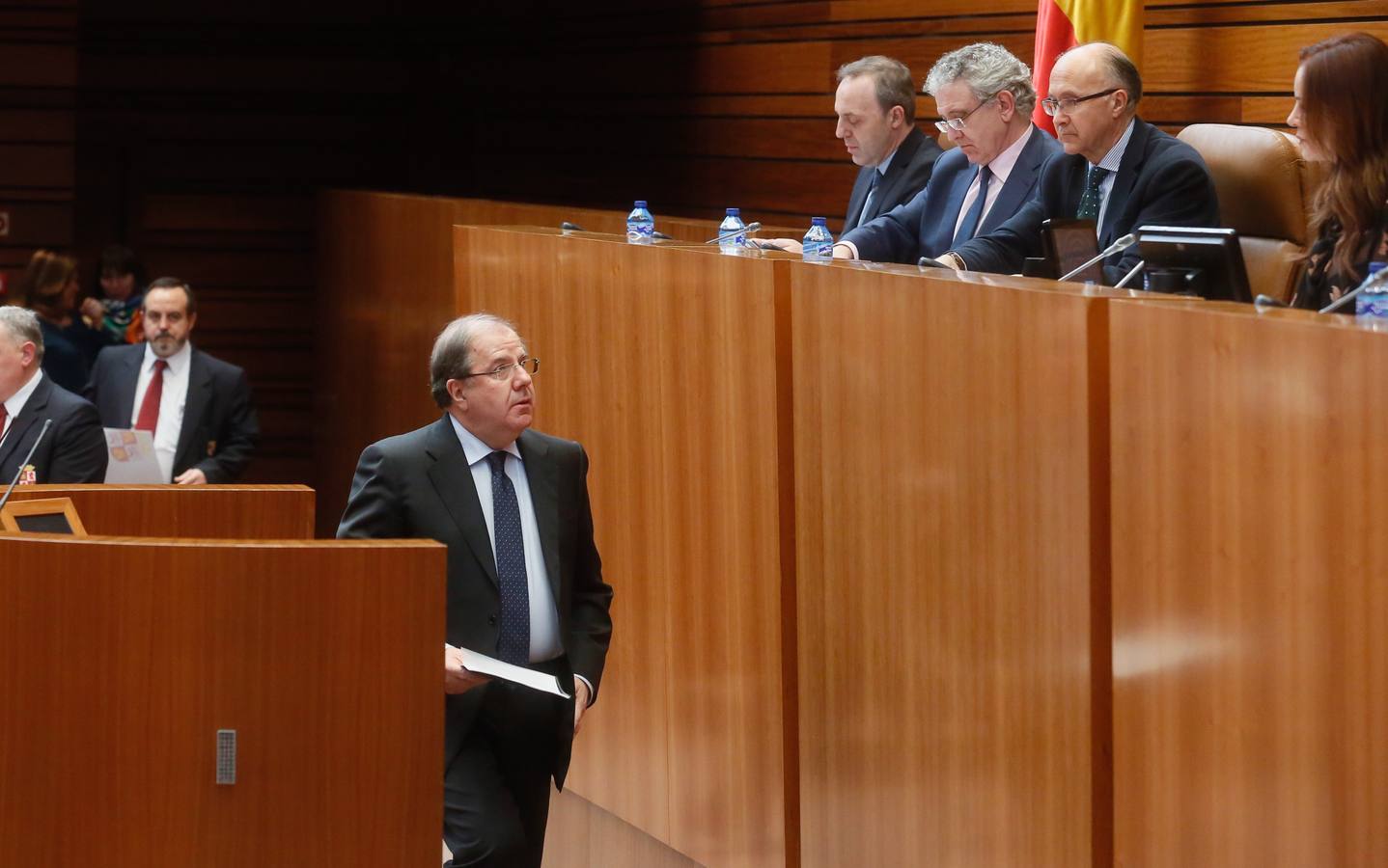 Comparecencia de Juan Vicente Herrera ante las Cortes de Castilla y León