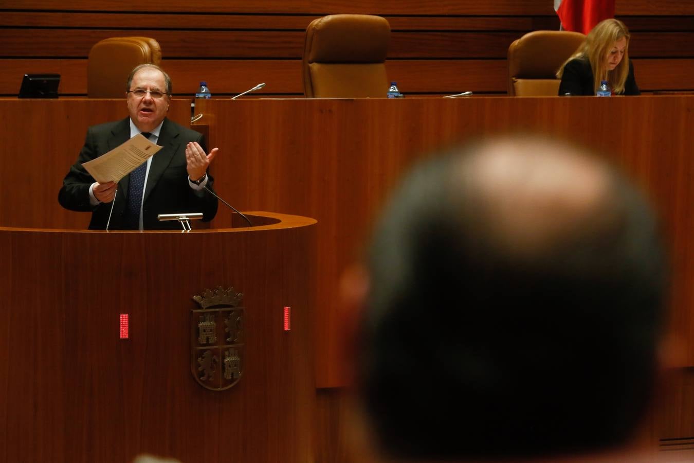 Comparecencia de Juan Vicente Herrera ante las Cortes de Castilla y León