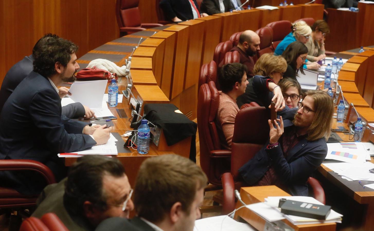 Comparecencia de Juan Vicente Herrera ante las Cortes de Castilla y León