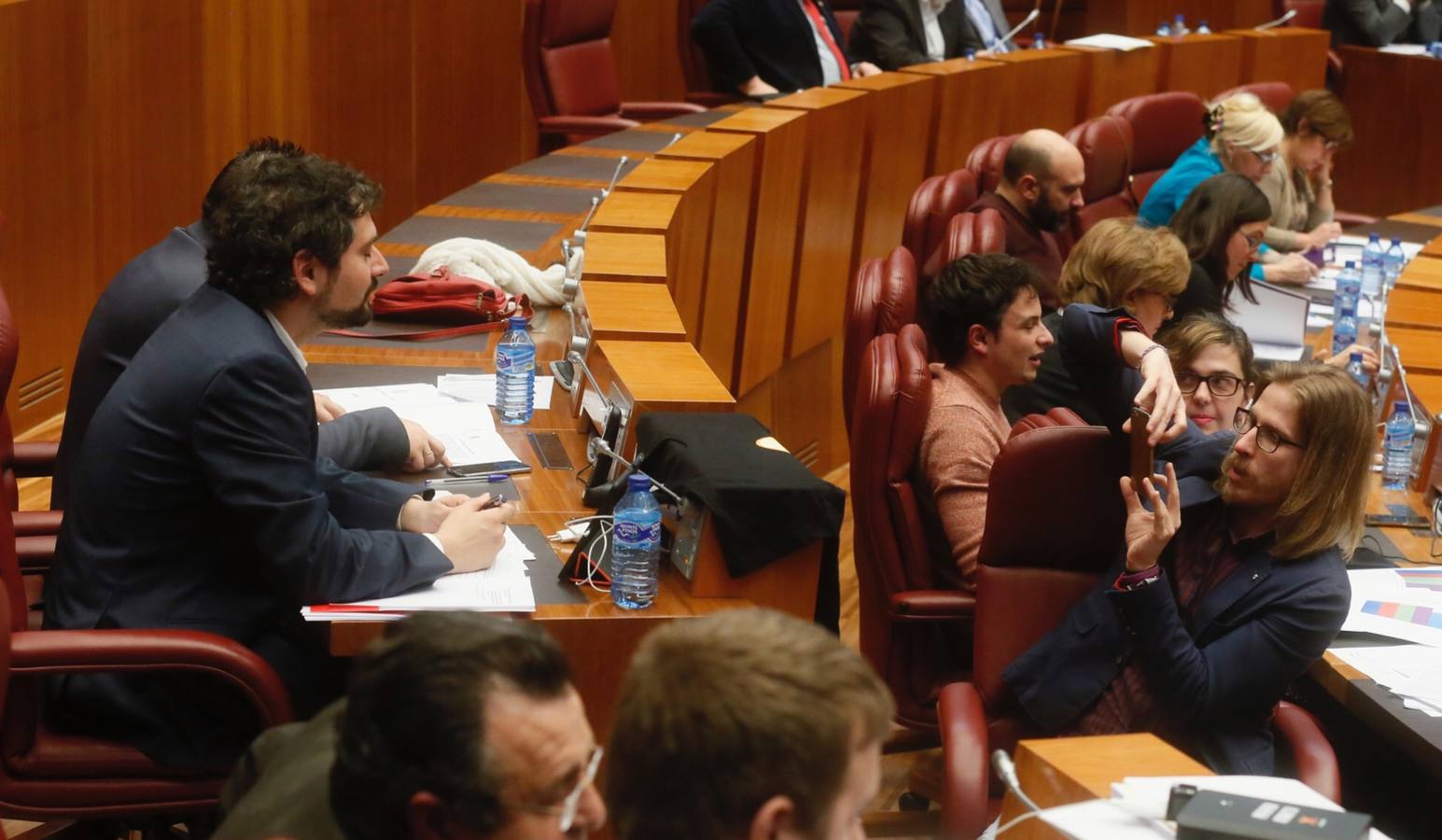 Comparecencia de Juan Vicente Herrera ante las Cortes de Castilla y León