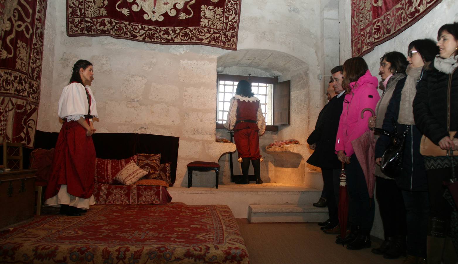 Visitas teatralizadas al castillo de Cuéllar